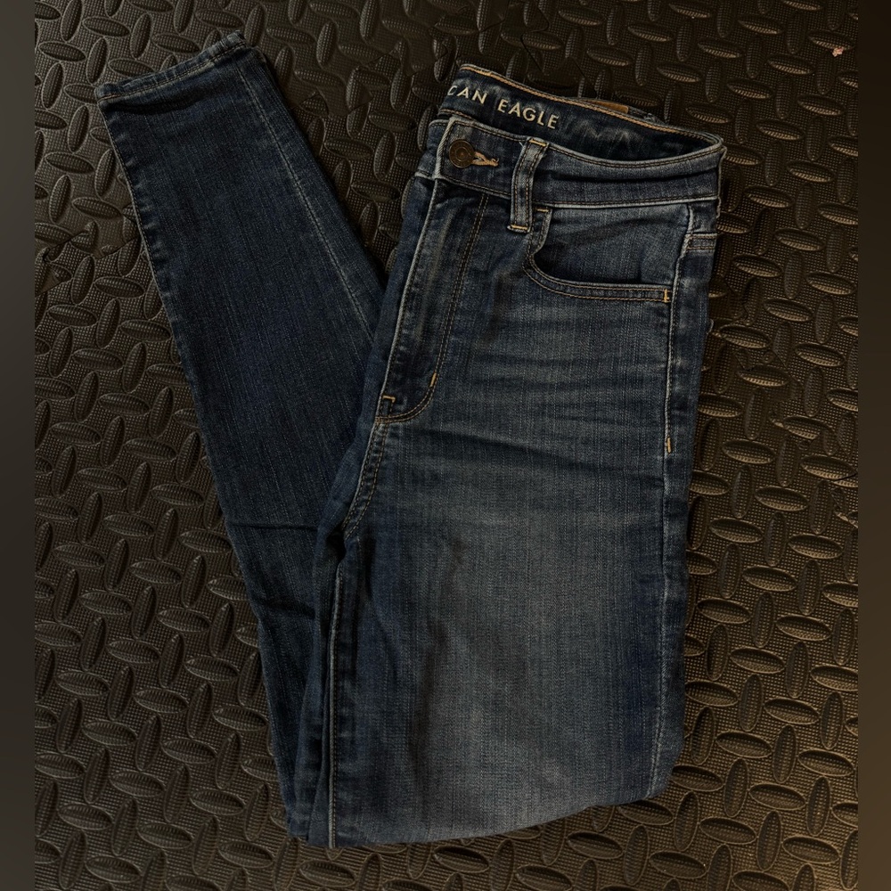 American Eagle Outfitters Women’s Dark Indigo Skinny Jeans